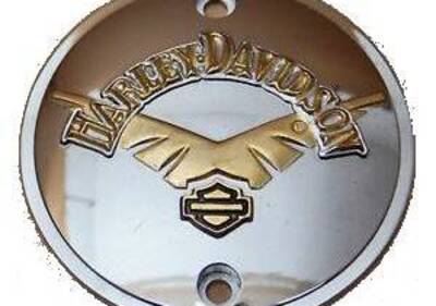 H-D® "V-WING" GOLD TIMER COVER - 32579-97 Harley-Davidson - Annuncio 7111449