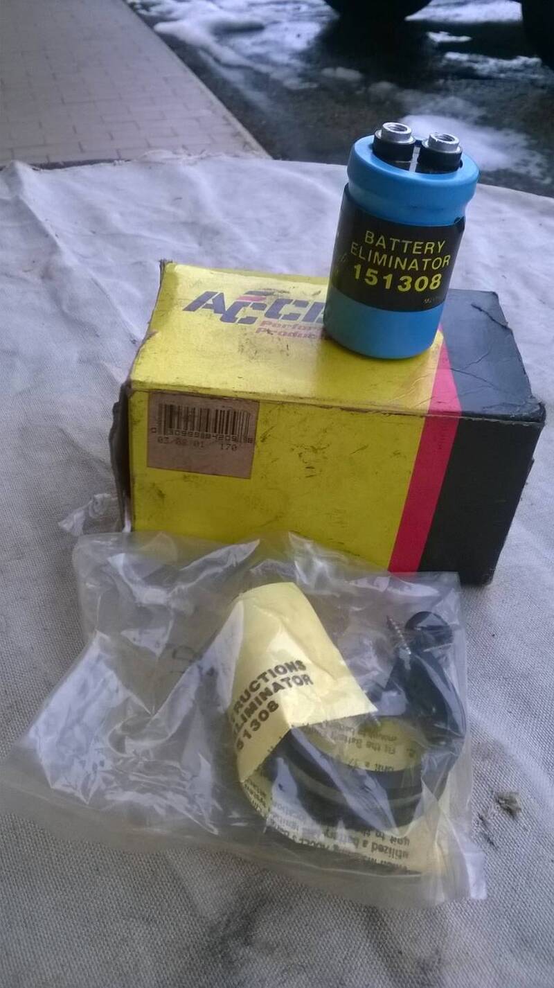 Condensatore per Harley Davidson shovel panhead Accel (2)