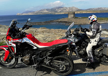 Honda Africa Twin CRF1000L vs Triumph Tiger 800 XCa: la prova On e Off-road