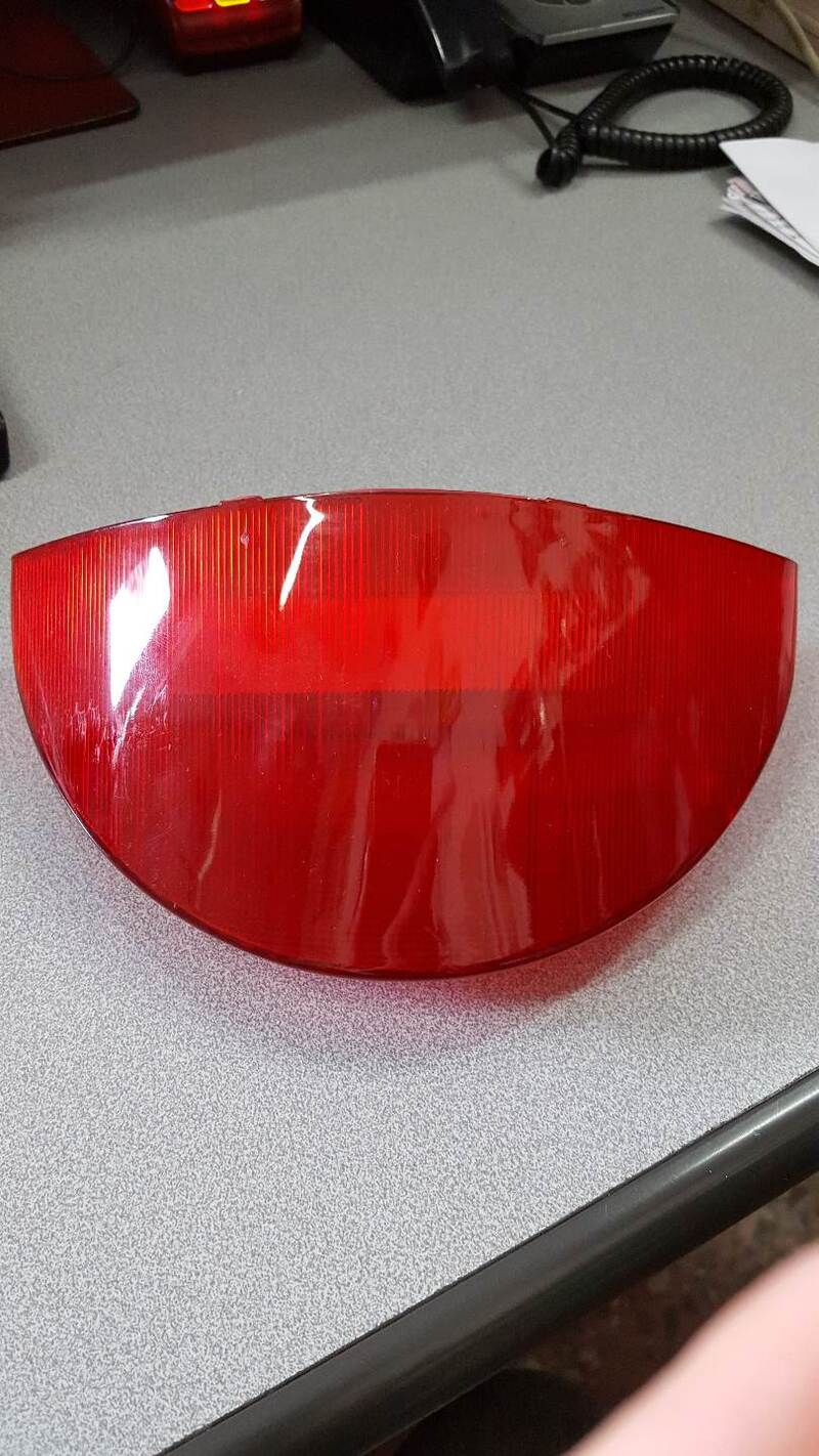 VETRO STOP AEROX NITRO!!! Sgr VETRO STOP ROSSO PER YAMAHA AEROX MBK NITRO