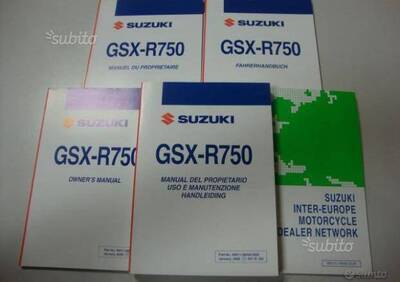 Manuale uso e manutenzione Suzuki GSX-R750 2008-10 - Annuncio 7891341