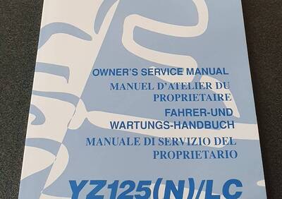 MANUALE USO E MANUTENZIONE YAMAHA YZ 125 YZ125 N L - Annuncio 7940482