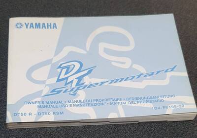 USO E MANUTENZIONE MANUALE YAMAHA DT 50 R DT50 RSM - Annuncio 7972705