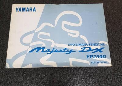 USO E MANUTENZIONE MANUALE YAMAHA MAJESTY 250 DX - Annuncio 7984829