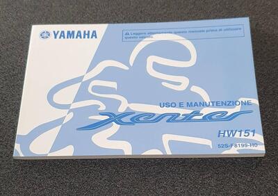 USO E MANUTENZIONE MANUALE YAMAHA XENTER - Annuncio 7992627