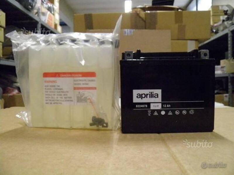 BATTERIA 12 AHSG DA 12 AH CON KIT DI CARICA RAPIDA Aprilia