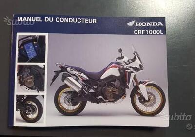 LIBRETTO USO E MANUTENZIONE HONDA AFRICA TWIN - Annuncio 8018493