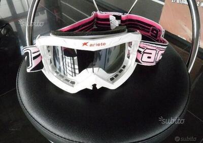 occhiali per casco fuoristrada solo colore bianco Ariete - Annuncio 8019617