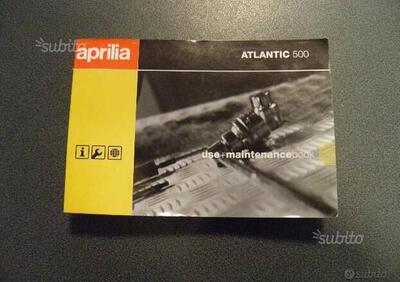 MANUALE USO E MANUTENZIONE APRILIA ATLANTIC 500 - Annuncio 8020764