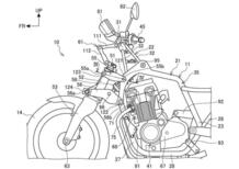 Honda brevetta due sospensioni anteriori in stile Gold Wing
