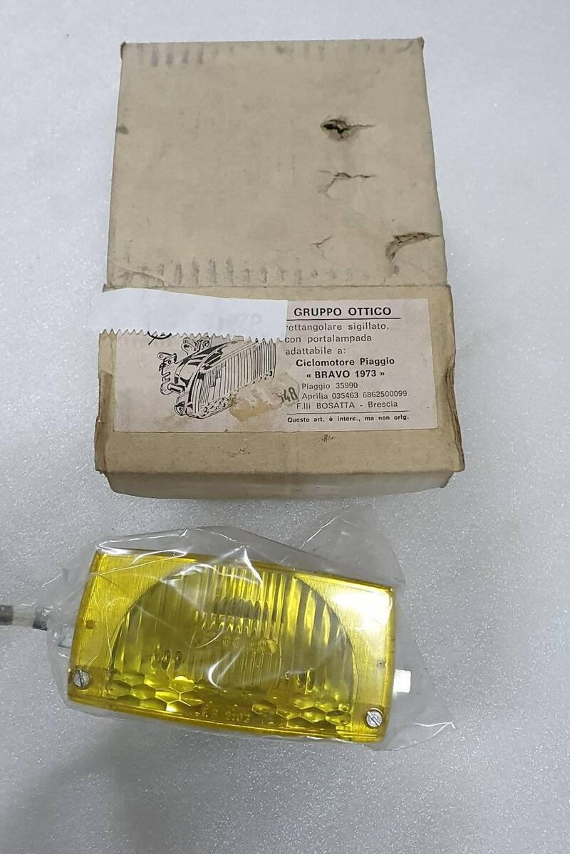 FANALE FARO ANTERIORE PER PIAGGIO BRAVO Sgr