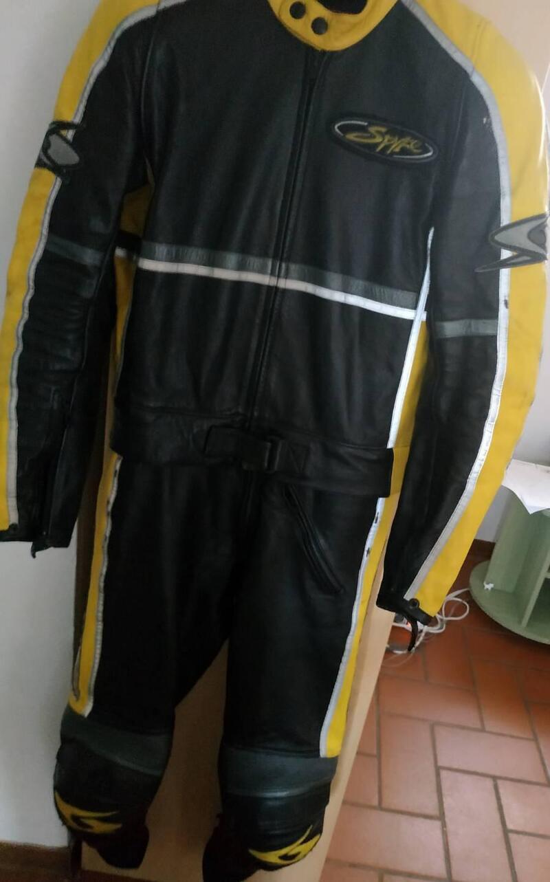 Tuta Divisibile SPIKE COLLECTION NERA-GIALLA Spyke (4)