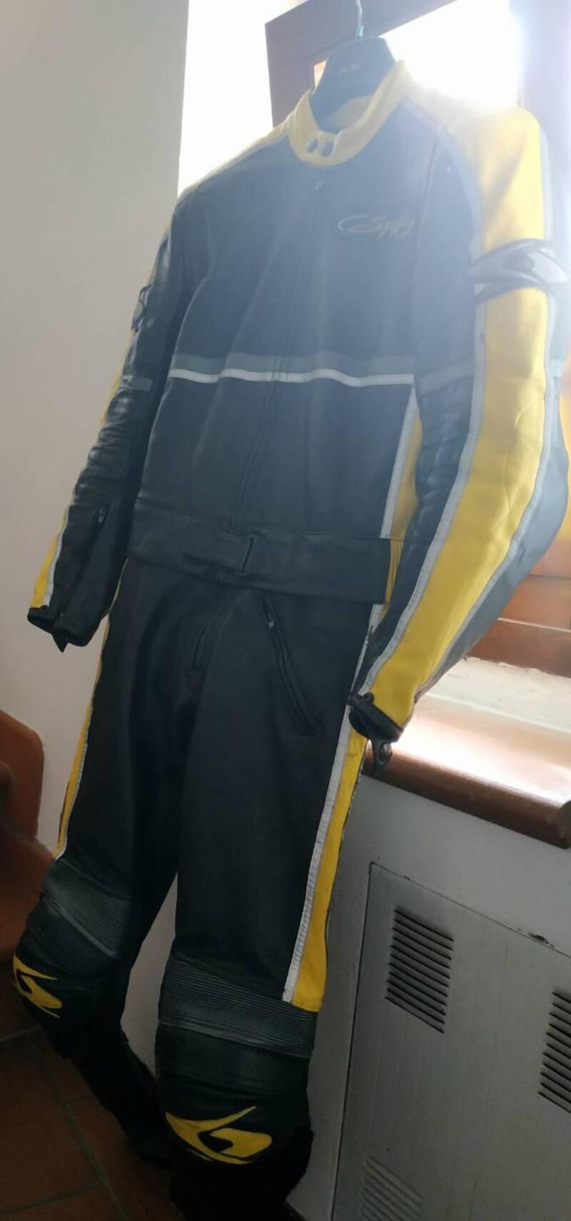 Tuta Divisibile SPIKE COLLECTION NERA-GIALLA Spyke (5)