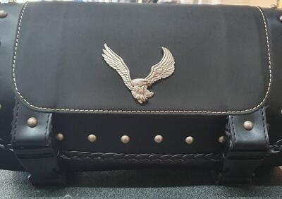 BORSA BORSELLO USATO PER MANUBRIO MOTO CUSTOM . - Annuncio 8127589