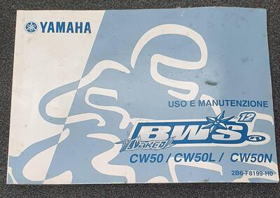 USO E MANUTENZIONE MANUALE YAMAHA BW S NAKED 2B6F8 - Annuncio 8153302