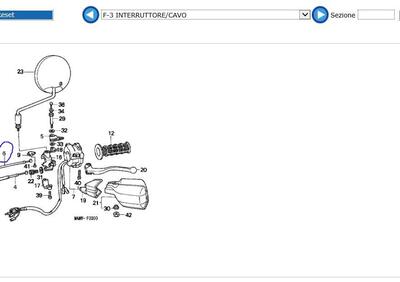 CAVO FRIZIONE HONDA XL600V TRANSALP 600 1988 1989 - Annuncio 7411758