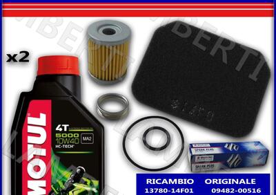 KIT TAGLIANDO ORIGINALE FILTRO ARIA OLIO 5000 10W4  - Annuncio 7416978