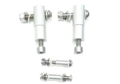 PE651A Supporto pedalini pedalino posteriore RIZOM Rizoma - Annuncio 8003387