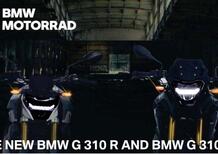 BMW G310R e G310GS, presentazione l'8 ottobre