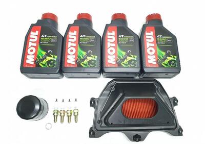 Kit tagliando originale filtro aria olio 5000 10W4 Yamaha - Annuncio 8003393