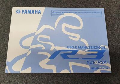 USO E MANUTENZIONE MANUALE YAMAHA PER YZF R3A / R3 - Annuncio 8218113