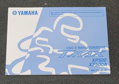 USO E MANUTENZIONE MANUALE YAMAHA TMAX 500 - Annuncio 8221692