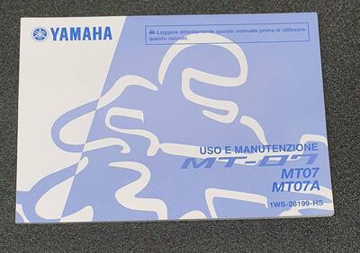 USO E MANUTENZIONE MANUALE YAMAHA MT-07 / MT-07A - Annuncio 8230524