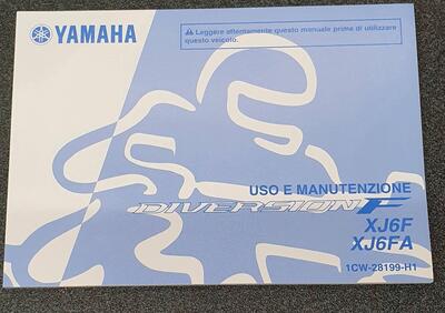 USO E MANUTENZIONE MANUALE YAMAHA DIVERSION XJ6F - Annuncio 8230556