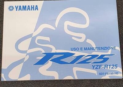 USO E MANUTENZIONE MANUALE YAMAHA YZF R125 - Annuncio 8243128