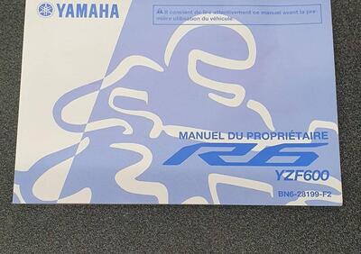 USO E MANUTENZIONE MANUALE YAMAHA YZF R6 FRANCESE - Annuncio 8257201