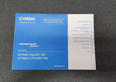 USO E MANUTENZIONE MANUALE YAMAHA TRACER 700 - Annuncio 8275395