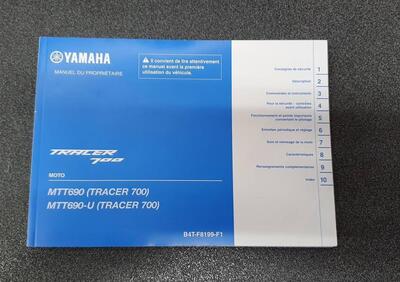 USO E MANUTENZIONE MANUALE YAMAHA TRACER 700 - Annuncio 8275405