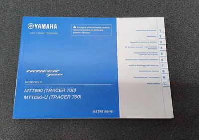 USO E MANUTENZIONE MANUALE YAMAHA TRACER 700 - Annuncio 8275412