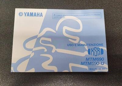 USO E MANUTENZIONE MANUALE YAMAHA XSR 900 - Annuncio 8289018