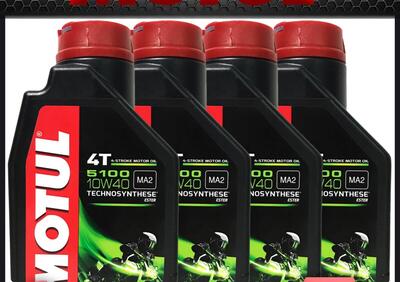 4LT 4 LITRI 4 LT OLIO MOTORE MOTUL 5100 10W40 10/4 - Annuncio 8300286