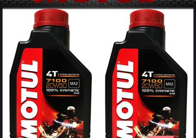 2LT OLIO MOTUL 7100 20W50 2 LITRI 100% SINTETICO M - Annuncio 8300337