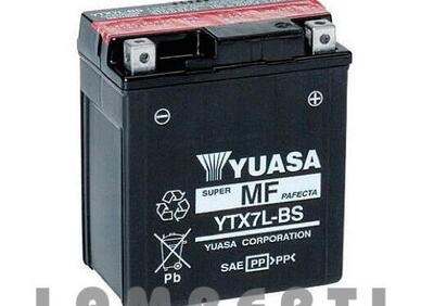 BATTERIA ORIGINALE YUASA YTX7L-BS DERBI GP 1 E2 50 - Annuncio 8301074