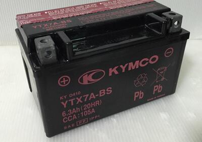 BATTERIA ORIGINALE YUASA YTX7A-BS SYM CINDERELLA 1 - Annuncio 8302486
