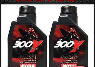 2LT DUE LITRI 2 LT OLIO MOTORE MOTUL 300V 300V 5W4  - Annuncio 8303022