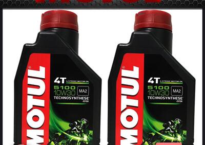 2 DUE LITRI LITRO OLIO MOTORI 4T 4 TEMPI MOTUL VIS - Annuncio 8303575