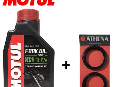 KIT PARAOLIO E OLIO FORCELLA MOTUL 10W PIAGGIO BEV Athena - Annuncio 8304227