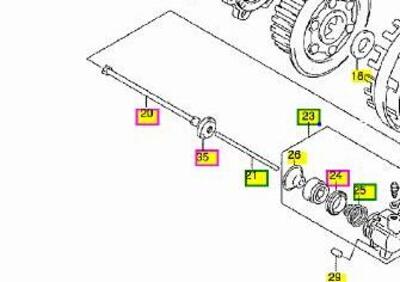 PARAOLIO ASTINA FRIZIONE SUZUKI SV 1000 SV1000 200  - Annuncio 8305440