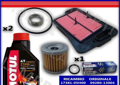 KIT TAGLIANDO ORIGINALE FILTRO ARIA OLIO 7100 10W4  - Annuncio 8306032