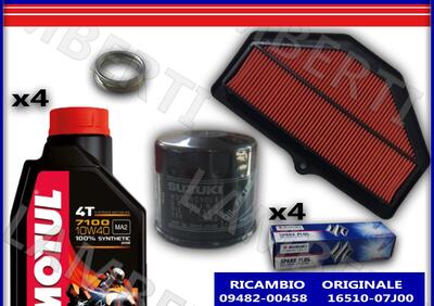 KIT TAGLIANDO ORIGINALE FILTRO ARIA OLIO 7100 10W4  - Annuncio 8306094