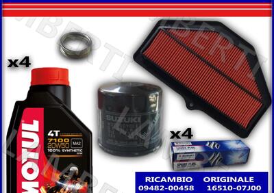 KIT TAGLIANDO ORIGINALE FILTRO ARIA OLIO 7100 20W5  - Annuncio 8306161