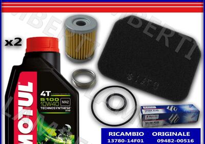 KIT TAGLIANDO ORIGINALE FILTRO ARIA OLIO 5100 10W4  - Annuncio 8306234