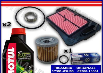 KIT TAGLIANDO ORIGINALE FILTRO ARIA OLIO 5100 10W4  - Annuncio 8306235