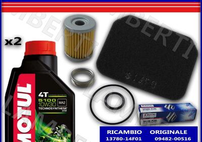 KIT TAGLIANDO ORIGINALE FILTRO ARIA OLIO 5100 10W3  - Annuncio 8306506