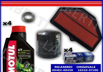 KIT TAGLIANDO ORIGINALE FILTRO ARIA OLIO 5100 10W3  - Annuncio 8306572