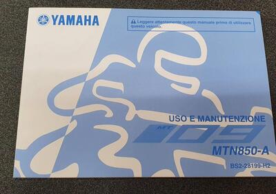 USO E MANUTENZIONE MANUALE YAMAHA PER MT 09 BS2-28 - Annuncio 8341352